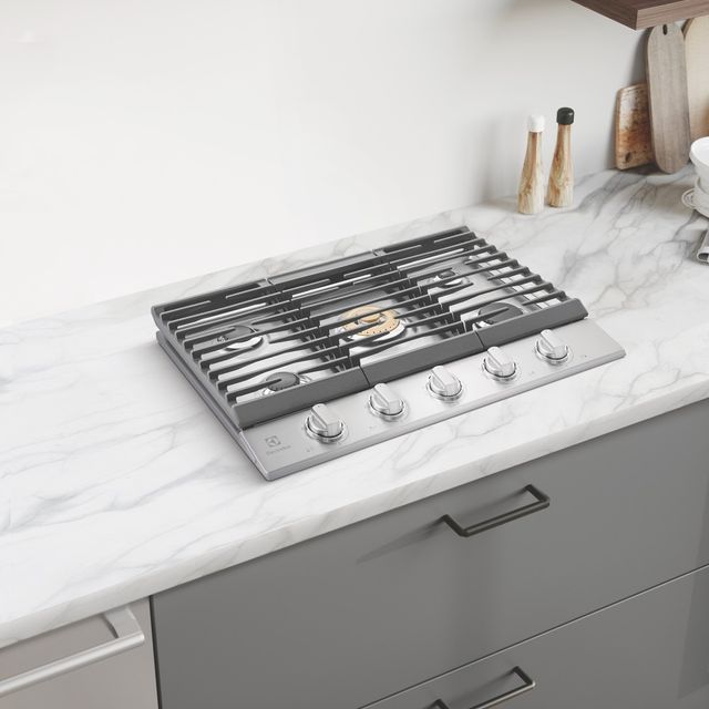 Electrolux 30" Stainless Steel Gas Cooktop-5