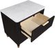 Crown Mark Kara Black Nightstand-3