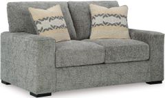 Signature Design by Ashley® Dunmor Graphite Loveseat