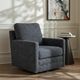 Signature Design by Ashley® Dishford Storm Swivel Accent Chair-1