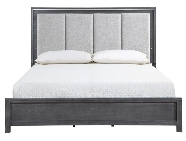 New Classic® Home Furnishings Odessa Gray Western King Bed-1