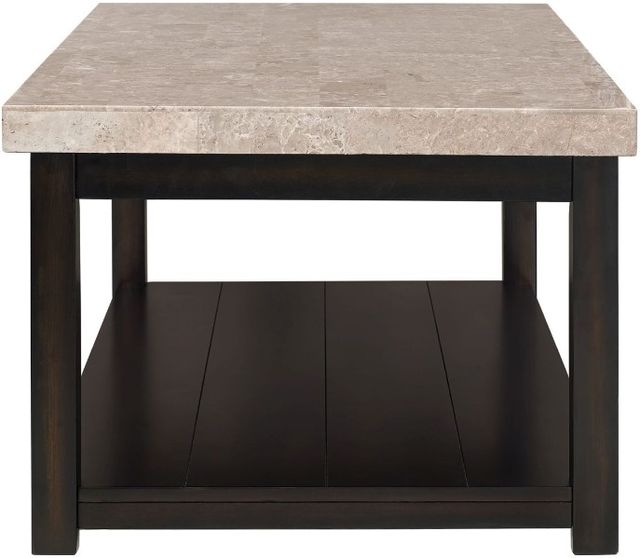 Elements International Kansas Espresso Beige/Espresso Coffee Table-2