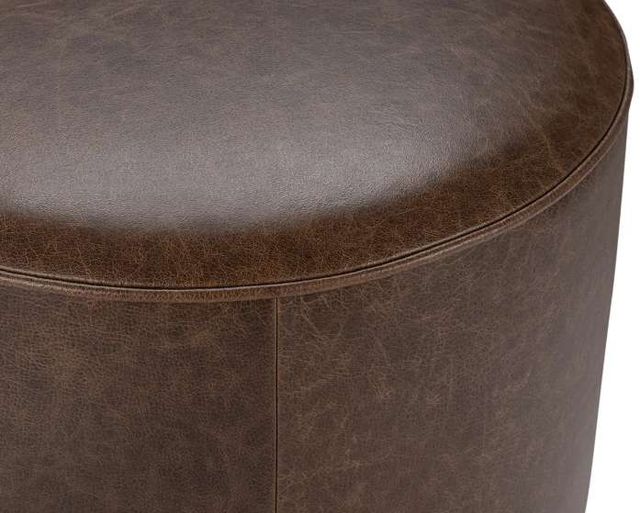Classic Home Clair Dark Brown Ottoman-3