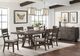 Intercon Hearst Reclaimed Chevron Trestle Table-1