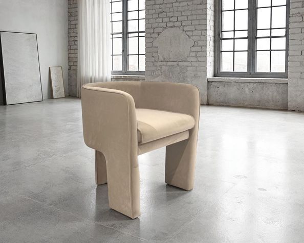 Nest Home Collections Stella Champagne Dining Chair-2