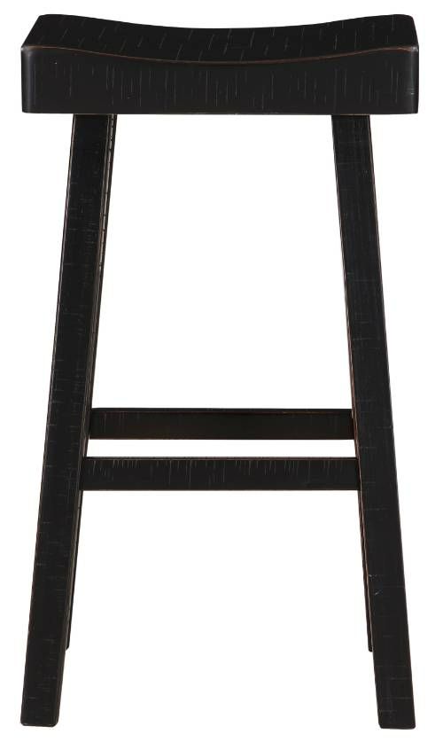 Homelegance® Caspian Black Pub Height Stool-3