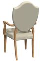 Bermex® Customizable CB-1384 Dining Arm Chair-1