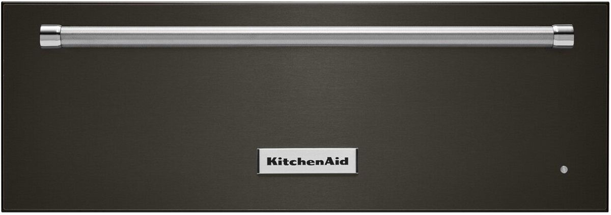 KitchenAid® 27" PrintShield™ Black Stainless Slow Cook Warming Drawer