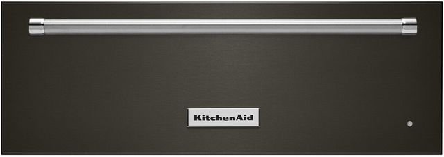 KitchenAid® 27" PrintShield™ Black Stainless Slow Cook Warming Drawer