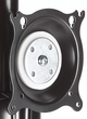 Chief® Black Pivot/Tilt Pole Mount-1