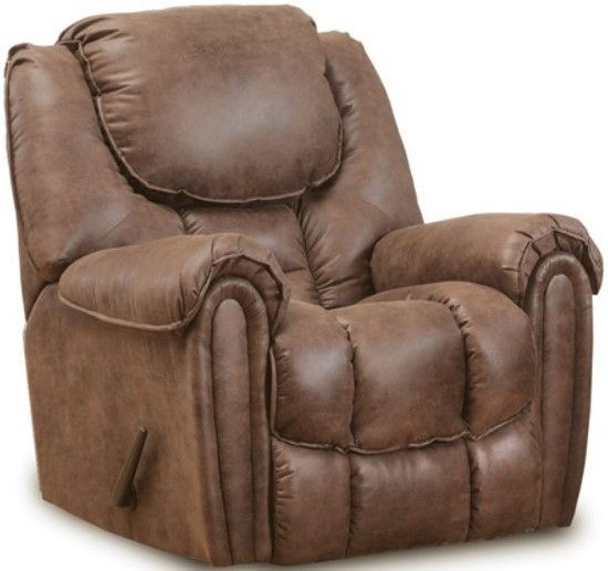 American Wholesale Furniture Del Mar Mocha Rocker Recliner-0