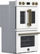 FORNO® Asti Alta Qualitia 30" White Double Electric Wall Oven-1