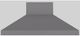 Vent-A-Hood® 66" Gunsmoke Wall Mounted Range Hood-1
