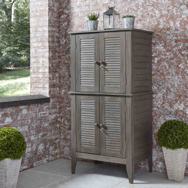 homestyles® Maho Gray Storage Cabinet-2