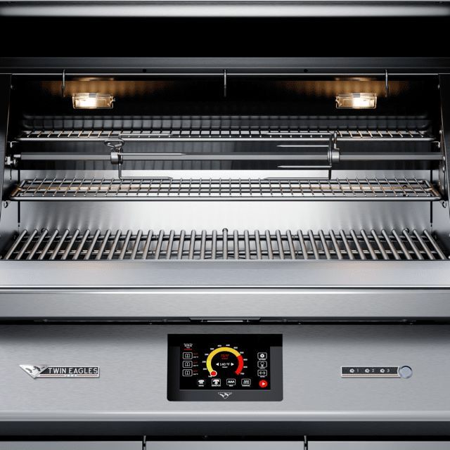 Twin Eagles 36" Stainless Steel Built-In Wood Pellet Grill-1
