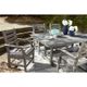 Signature Design by Ashley® Visola Grey Outdoor Dining Table-5