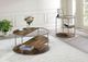 Furniture of America® Orrin Gray and Walnut End Table-1