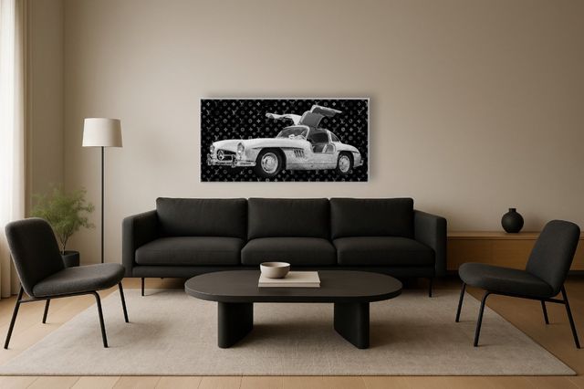 Classy Living Classic Luxury Automobile Wall Art-1