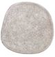 Classic Home Britney Light Gray Outdoor Round Coffee Table-3