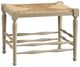 Furniture Classics Beige Single Seat Reed Bench-0