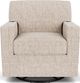 Flexsteel® Nora Beige/Tan Antique Swivel Chair-1