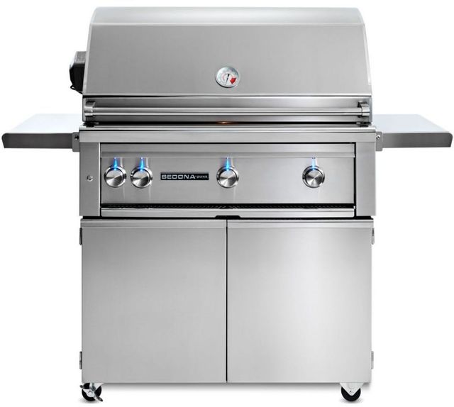 Lynx® Sedona 36" Stainless Steel Freestanding Grill-0