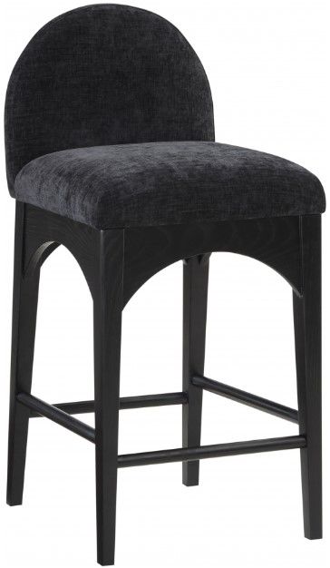 Meridian Furniture Waldorf Black Counter Stool-0