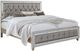 Global Furniture USA Riley 4-Piece Silver King Panel Bedroom Set-1