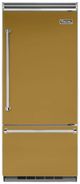 Viking® 5 Series 36" 20.4 Cu. Ft. Golden Hour Built In Bottom Freezer Refrigerator-0