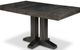 Handstone Steel City Pedestal Dining Table -0
