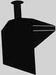 Vent-A-Hood® A Series 48" Black Retro Style Wall Mounted Range Hood-2