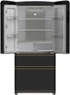 FORNO® Luigi 33" 17.9 Cu. Ft. Black Counter Depth French Door Refrigerator-1