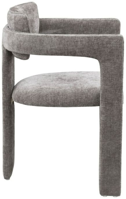 Meridian Furniture Brenda Gray Upholstered Dining Chair-2