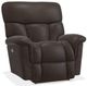 La-Z-Boy® Mateo Chocolate Leather Power Rocking Recliner-0