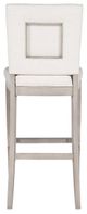 Vanguard® Furniture Vanguard Juliet Instant Snow/Pebble Path Stocked Performance Dining Bar Stool-2
