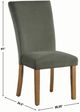 Steve Silver Co. Artemis Green/Sand Upholstered Dining Side Chair-2