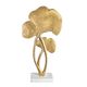 A & B Home Gold 8" Leaf Sculpture-2