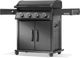Napoleon Rogue® PRO Phantom 61'' Matte Black Freestanding Liquid Propane Griddle with Rust-Resistant Stainless Steel Cooktop-2