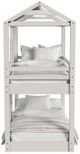 Westwood Design Lodge Cookies/Cream Loft Bunk Bed-3