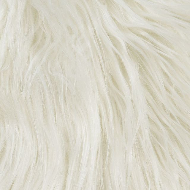 Coaster® White Faux Sheepskin Upholstered Accent Chair-3