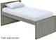 Crate Designs™ Furniture Storm Twin Captain's Youth Bed-0