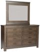 Liberty Furniture Thornwood Hills 4-Piece Rock Beaten Brown California King Bedroom Set-3