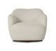 Four Hands Julius Sheldon Ivory Swivel Chair-2