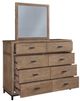 Benchcraft® Tomtyn Light Brown Dresser and Mirror-1