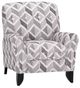 Franklin™ Cleo Crossfire Stone Hi-Leg Manual Recliner-0