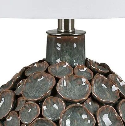 Crestview Collection Evie 2-Piece Gray Table Lamp-2