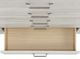 Elements International Fort Worth White 5-Drawer Chest-1