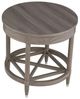 Fairfield® Freya Brown Laminate Round End Table-3