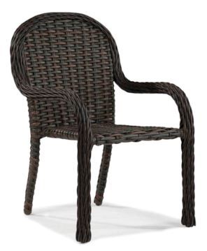 Lane Venture® South Hampton Tuscan Brown Stacking Dining Arm Chair-0