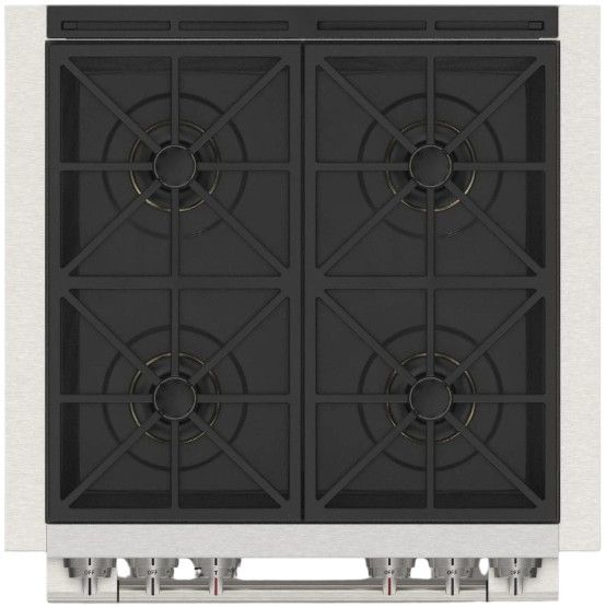 Fulgor Milano® Sofia 600 Series 30” Stainless Steel Pro Style Gas Range-2